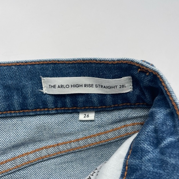 aritzia THE ARLO HIGH RISE STRAIGHT 26 28 length - Picture 8 of 10